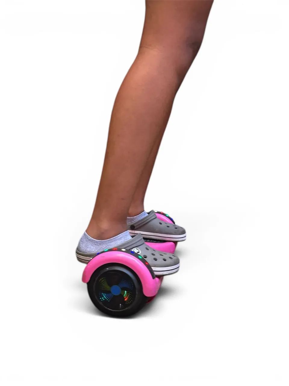     Hoverboard Rosa Seminovo - Foto 5