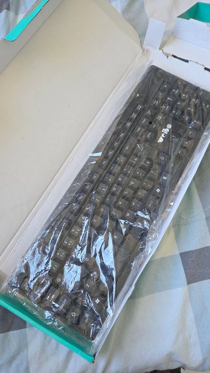 Teclado wireless nunca usado - Foto 2
