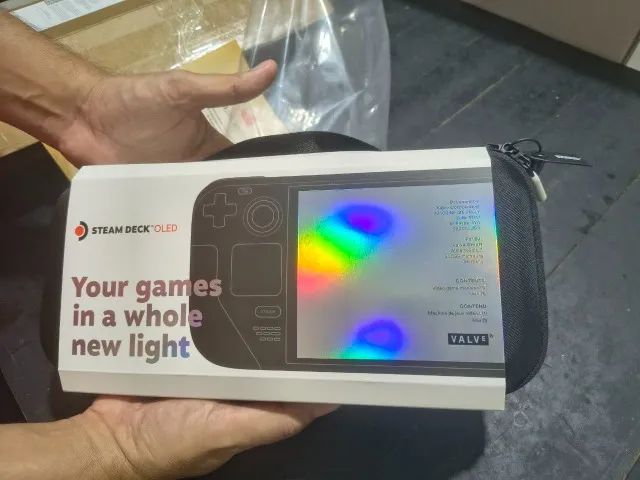 Steam Deck Oled 512GB - Consoles de Vídeo Game - Conjunto Ceará II