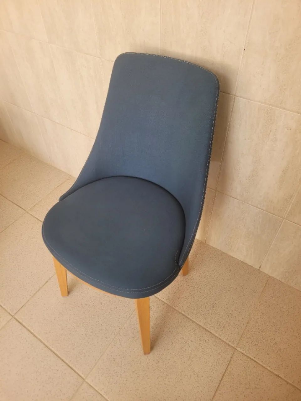 CADEIRA ALANA Azul- TOK&STOK - Foto 5