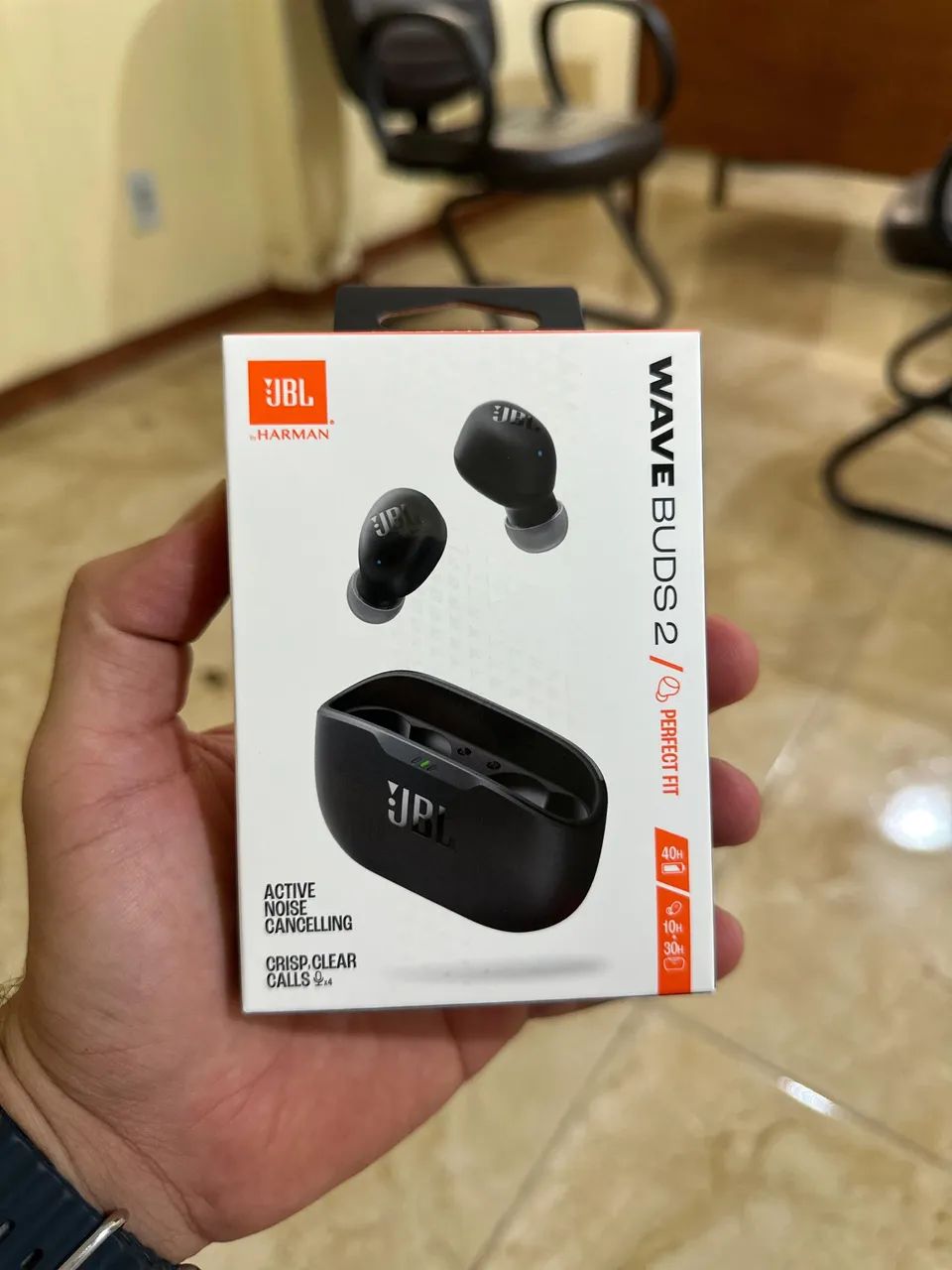 Fone JBL Wave Buds 2 Preto  - Foto 3