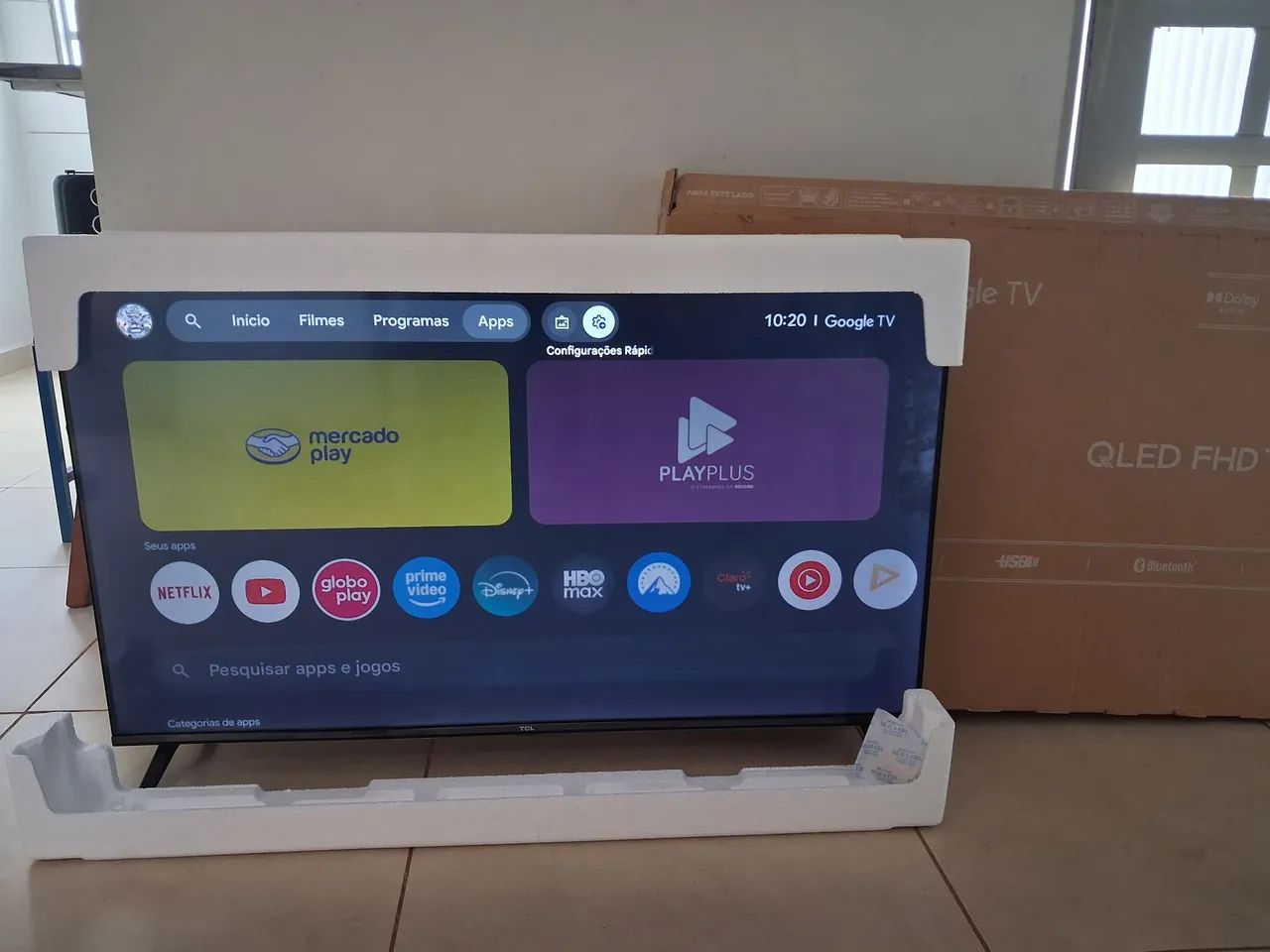 TV TCL QLED 43"