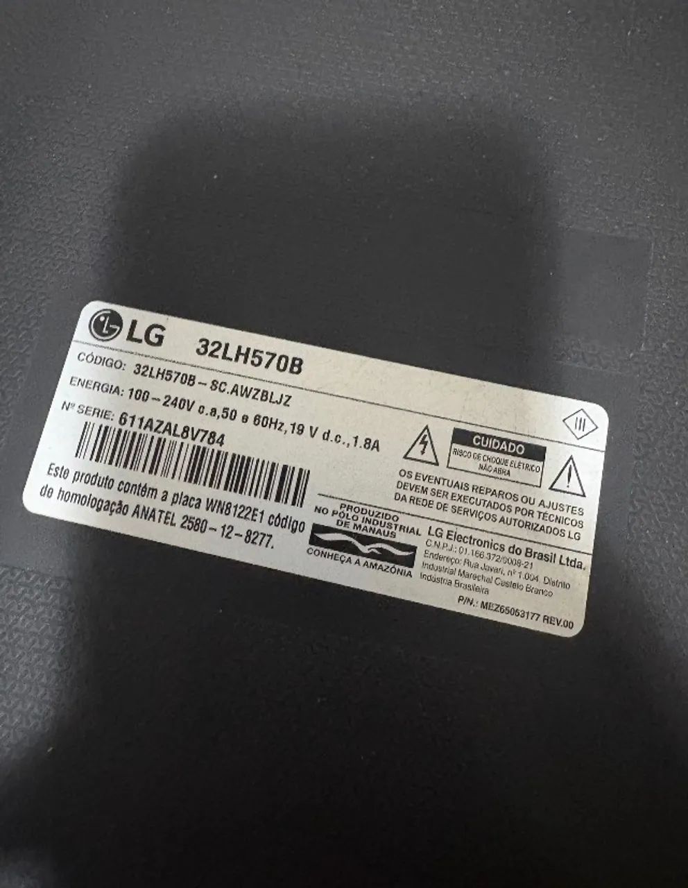 SMART TV 32? LG TELA QUEBRADA - Foto 2