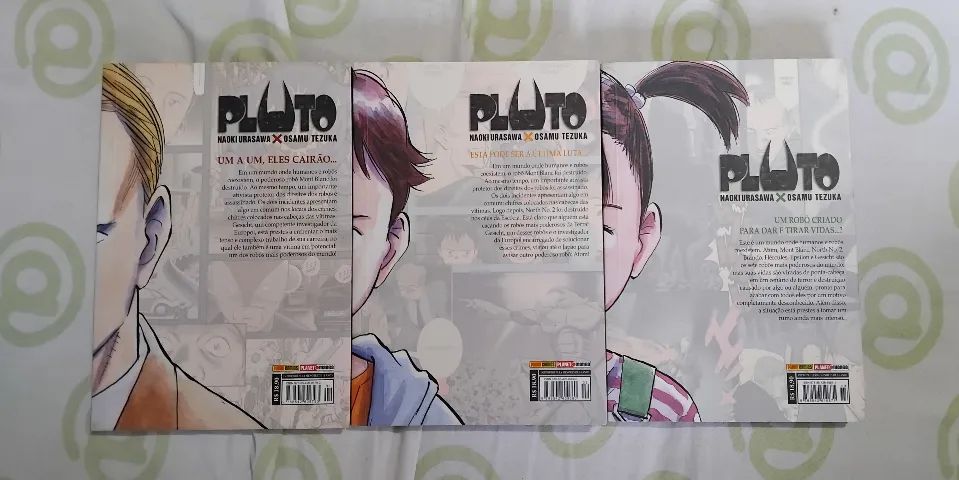 Mangá Pluto 1, 2 e 3 - Foto 3