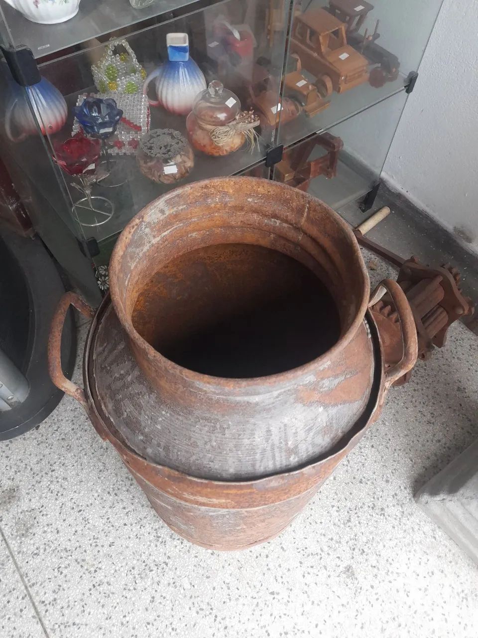 Antigo galão de leite 50L - Foto 2