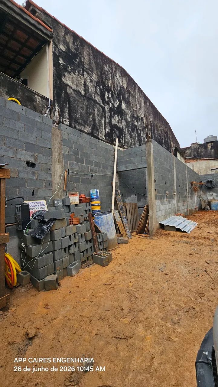 Vendo terreno de 7x20,5 com planta aprovada  com área 135m2 para ser construída  - Foto 4