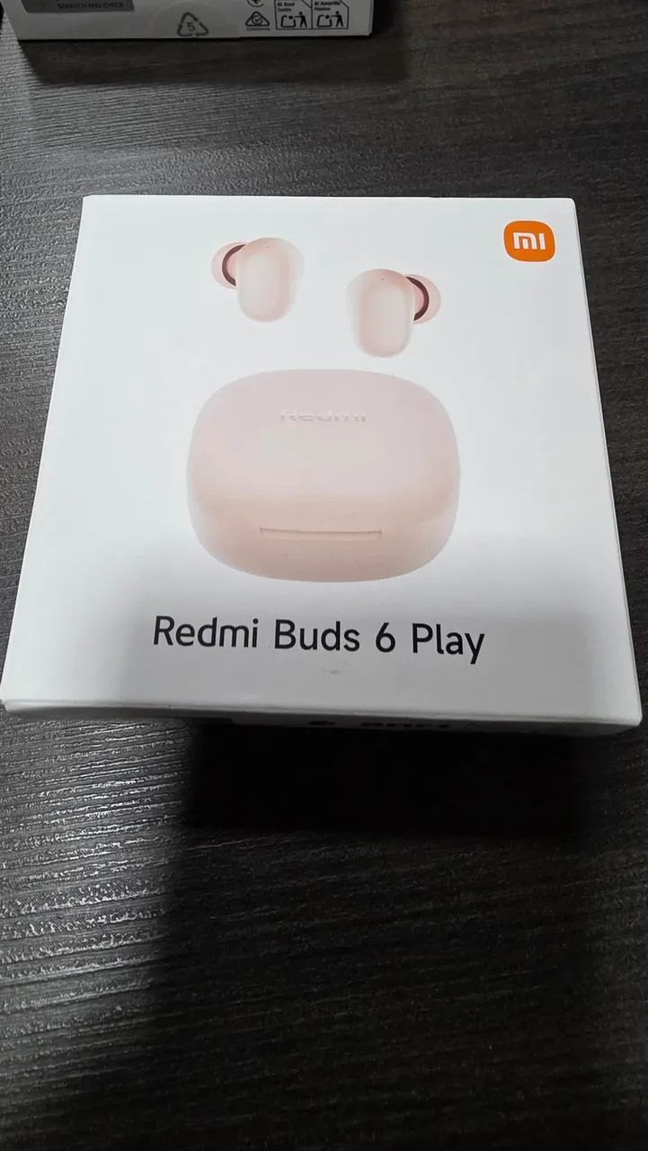 Fone xiaomi buds 6 play cor rosa