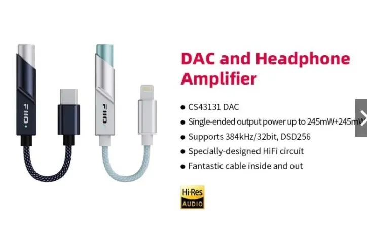 DAC KA11 FIIO - Amplificador USB - O mais potente - Foto 2