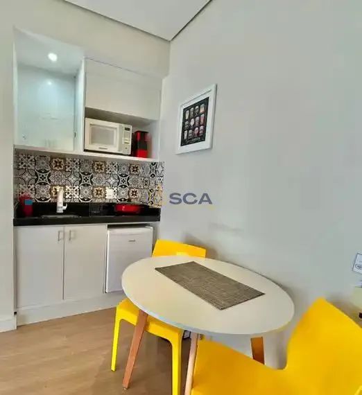 Apartamento de 34 m² totalmente mobiliado no Edifício The Palace Flat  Moema - Foto 2