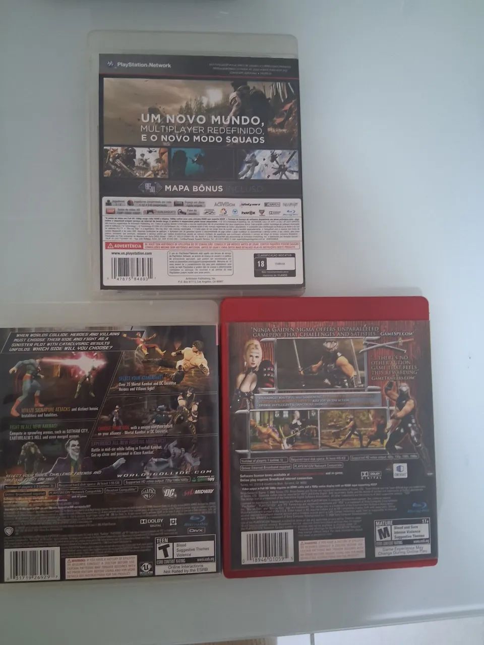 Kit c/ 3 Jogos ps3 - Foto 2