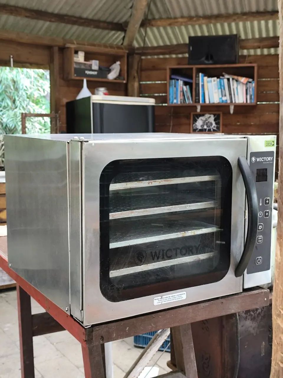Forno combinado wictory turbo com vapor