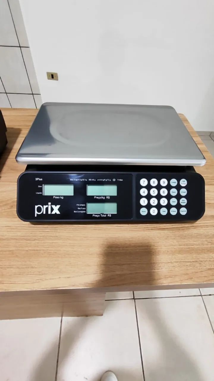 Combo Balança Toledo Plus 32kg Bateria + Impressora It400m Cor Preto 110v/220v - Foto 3