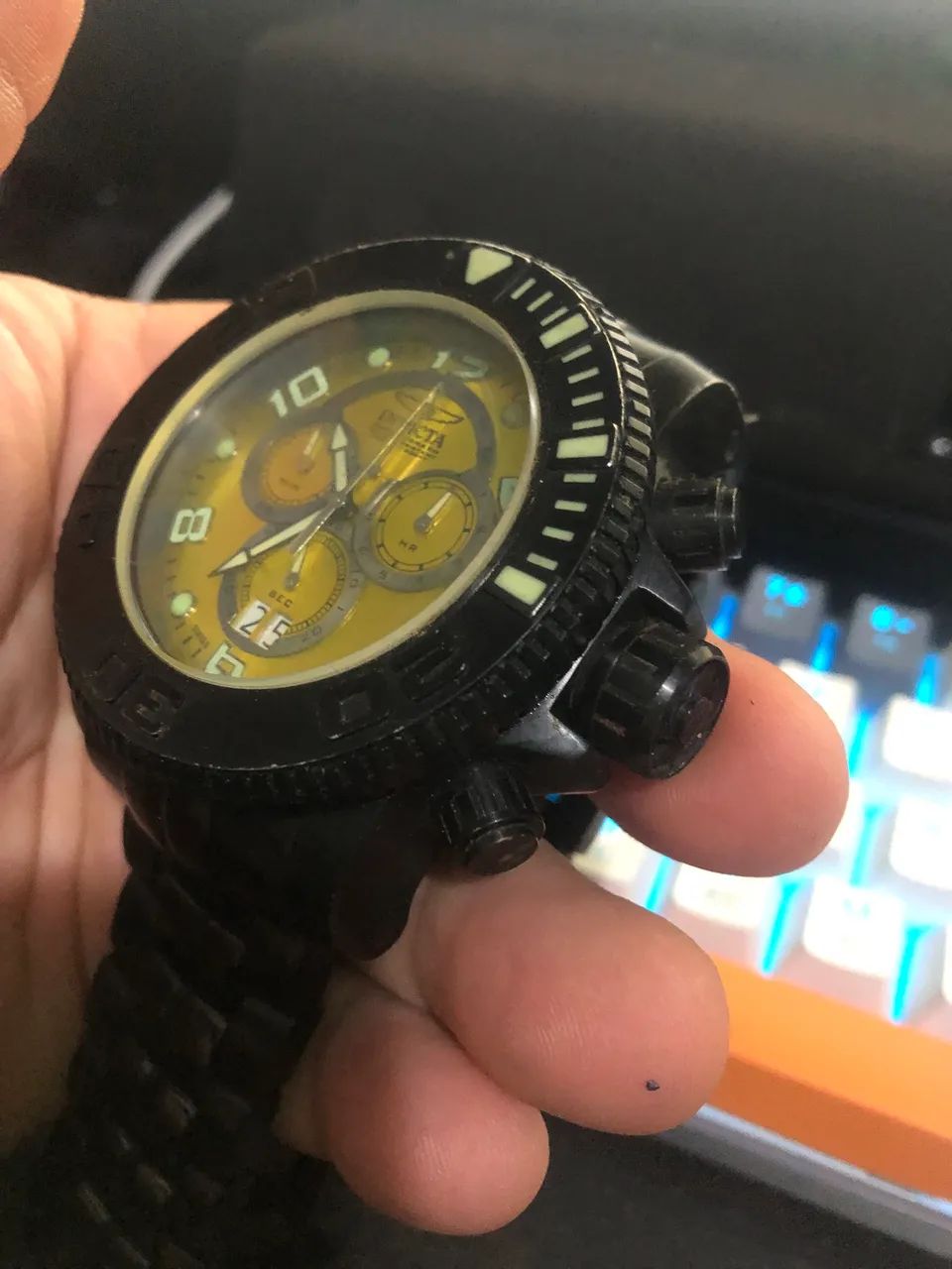 RELÓGIO INVICTA ORIGINAL SEA HUNTER MEN MODELO 80356 - Foto 5