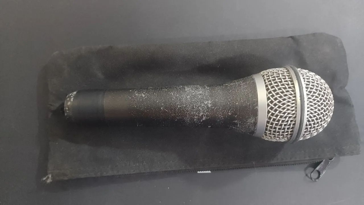 Microfone Samson Q7 com cabo de 10 metros 