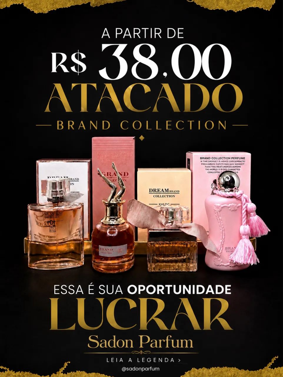 Brand collection  38,00 reais 