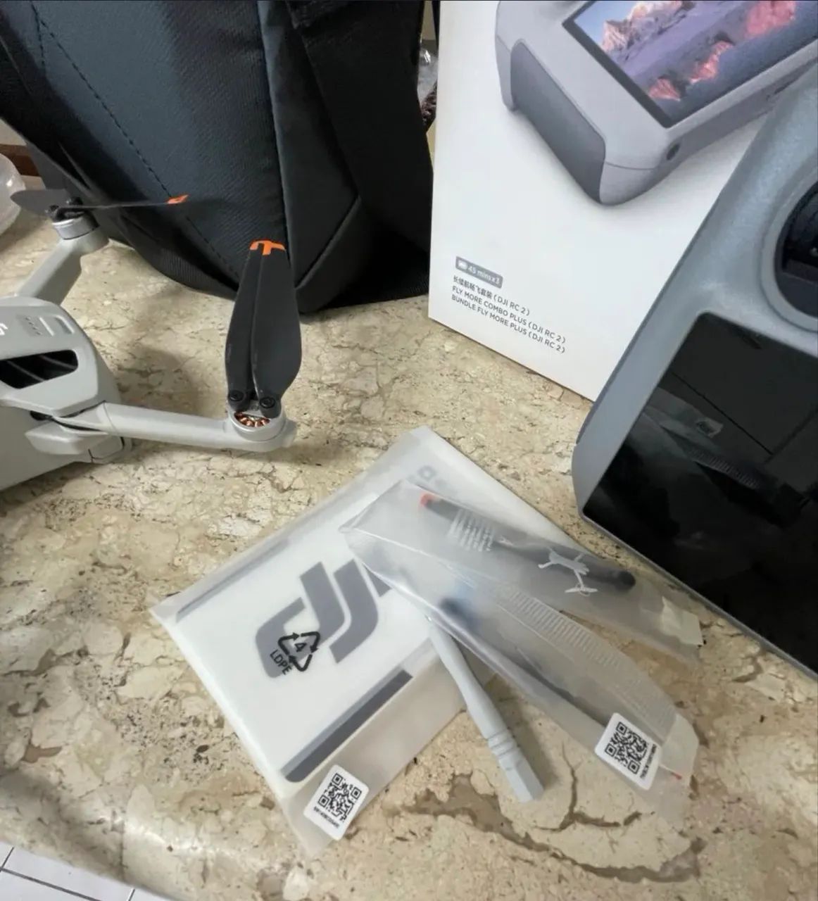 Drone Dji mini 4 pro, Combo com tela  - Foto 3