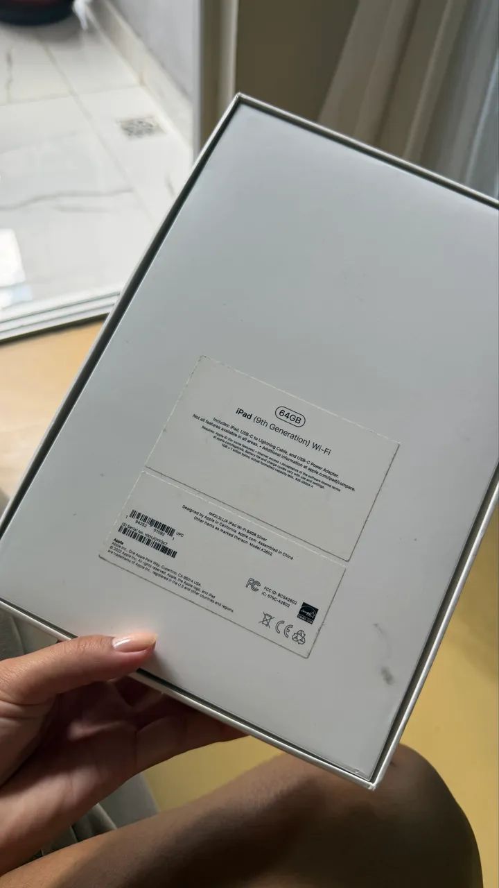 Ipad 9ª geração.