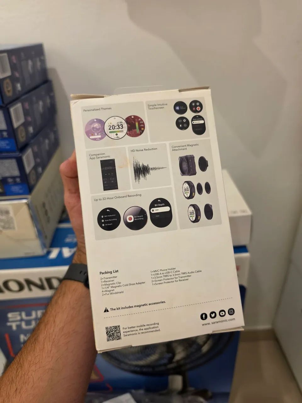 Microfone sem Fio Saramonic Blikme B2 - Foto 2