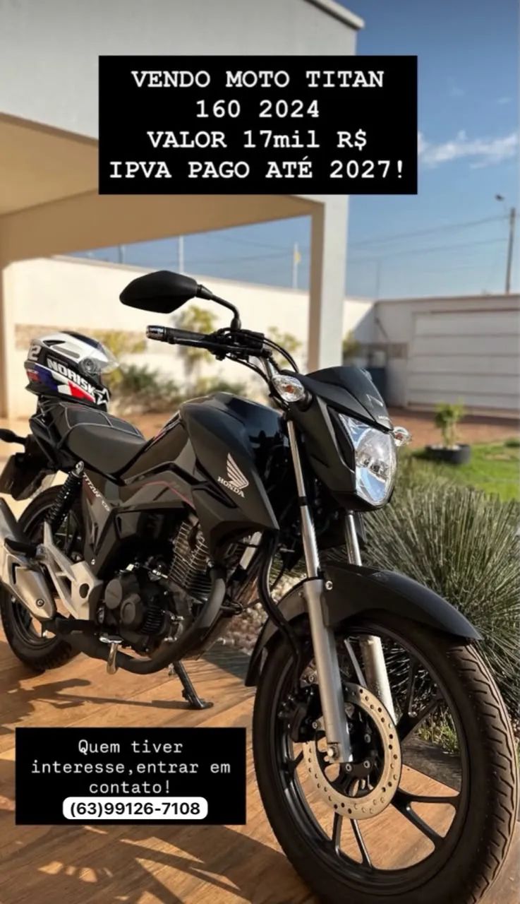 Vendo Titan 160 24/24