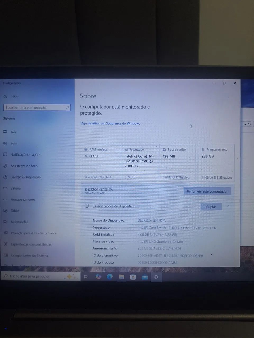 Notebook aamsung i3  - Foto 4