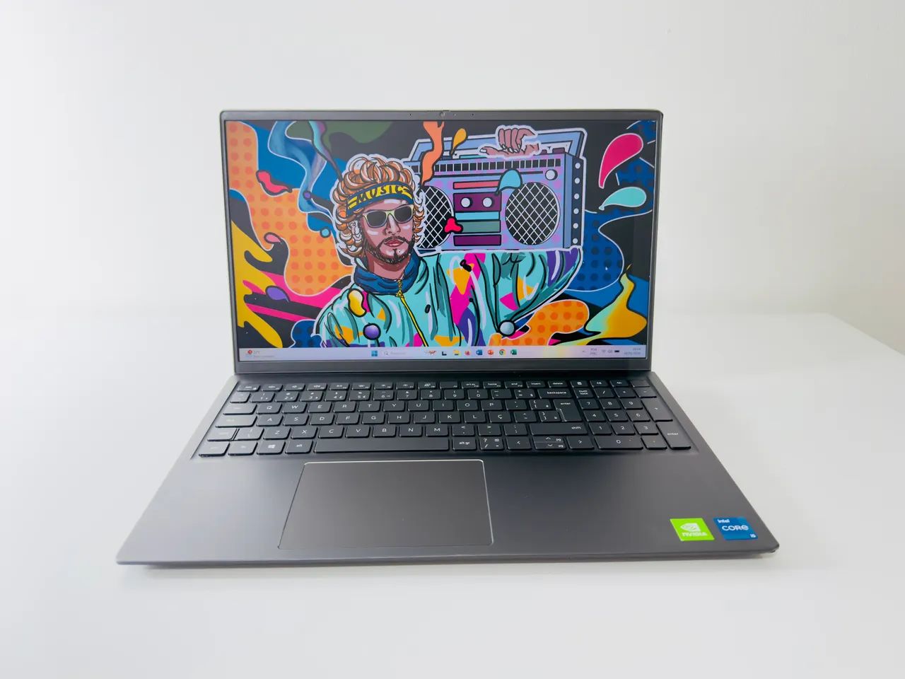 Notebook Dell I5-11th-20Gb Ram- SSD 512GB-Nvidia Mx 450 -Tela 15.6FHD Ips  - Foto 4