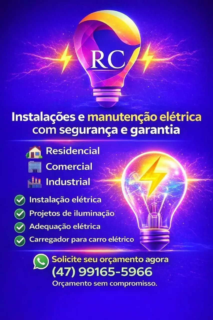 Eletricista Residencial e Comercial 