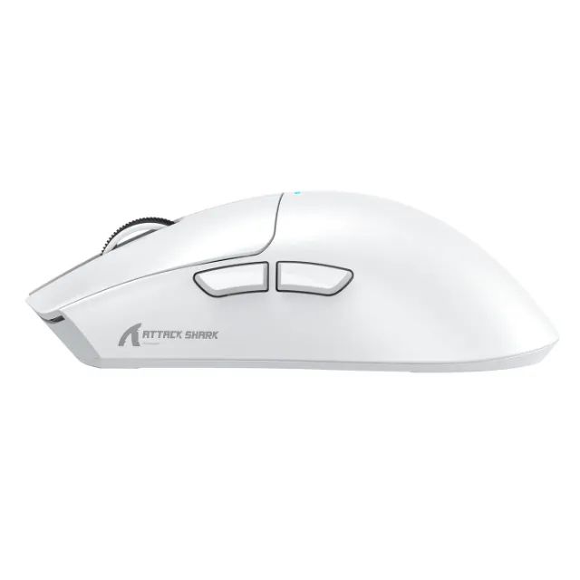 Mouse Attack Shark X11 com Dock (Branco) - Novo - Foto 3