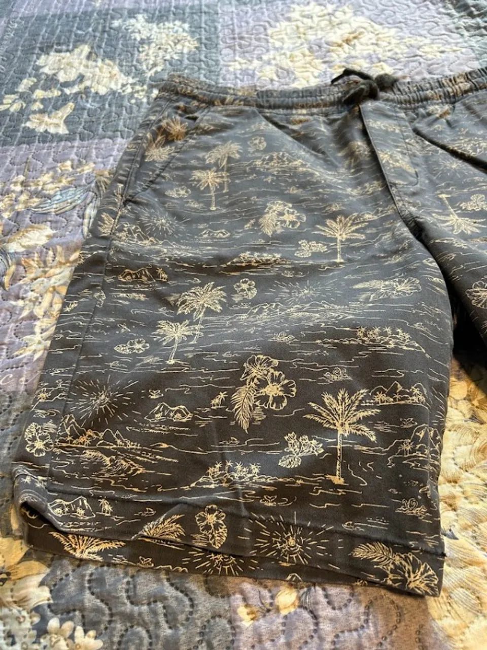Bermuda Estampada Jeanswear - Estilo Tropical - Tamanho M - Foto 4