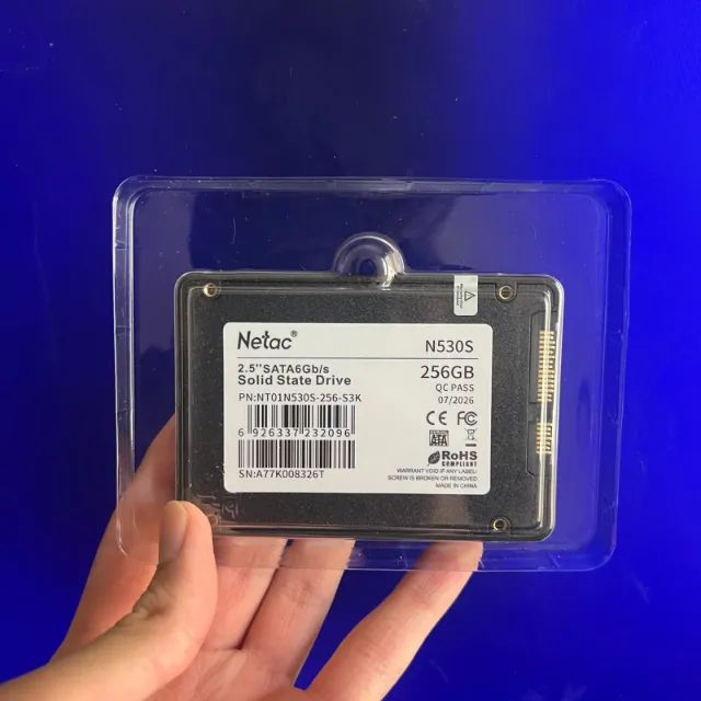 SSD 256gb Netac sata - Foto 2