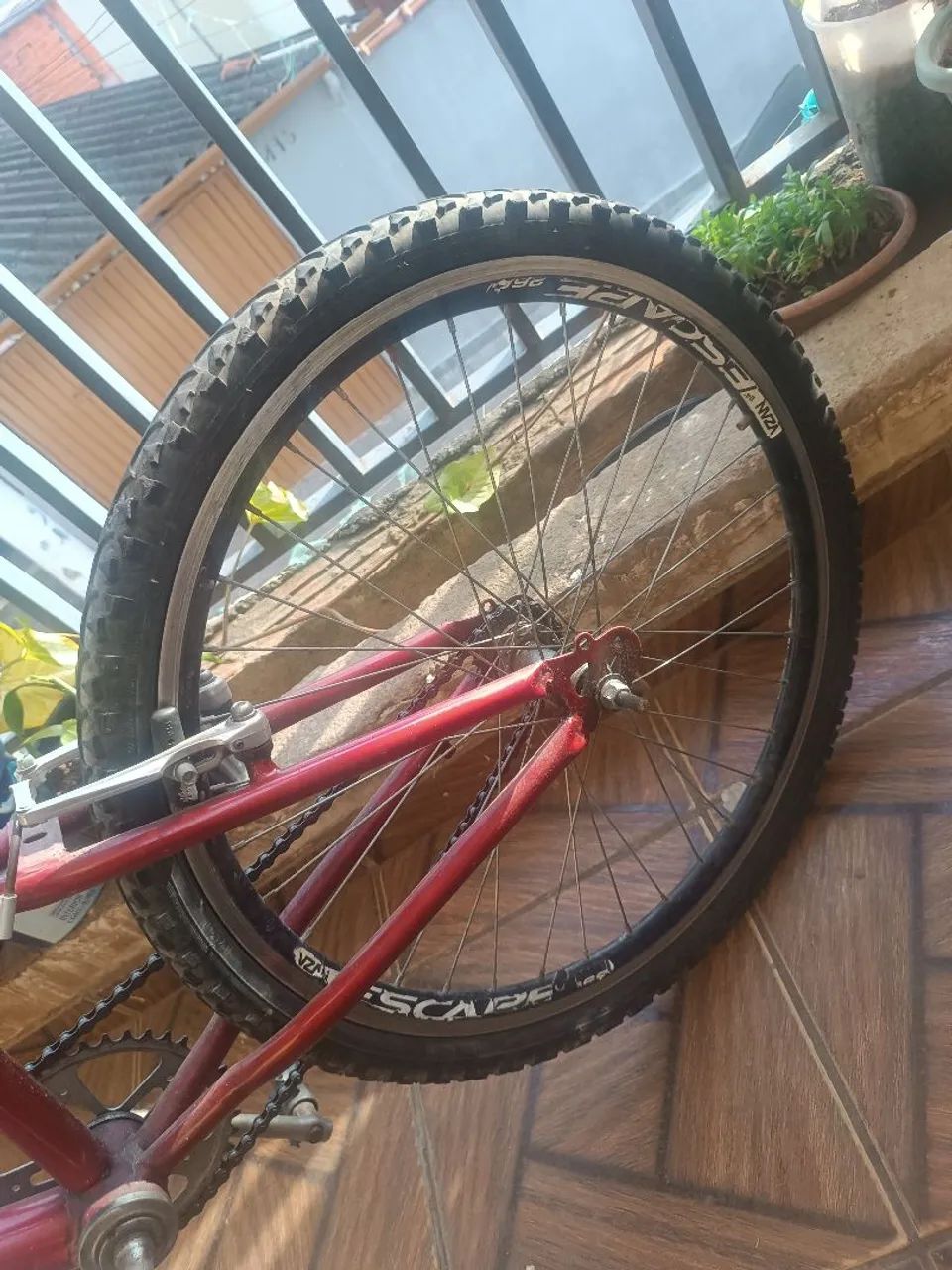 Bicicleta aro 24 folha aéreo só pegar e andar .  - Foto 5