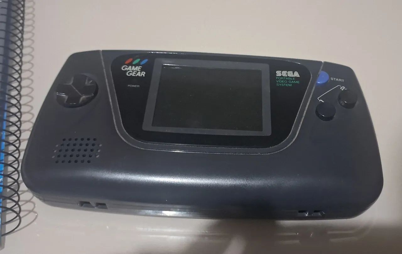 Game Gear Funcionando Com Jogo do Sonic