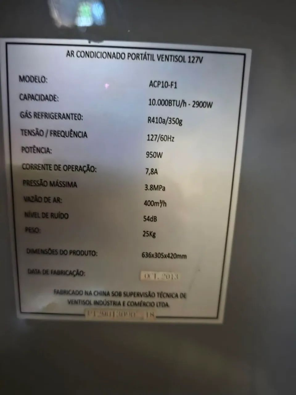 Ar condicionado ventisol 9000 btus - Foto 4