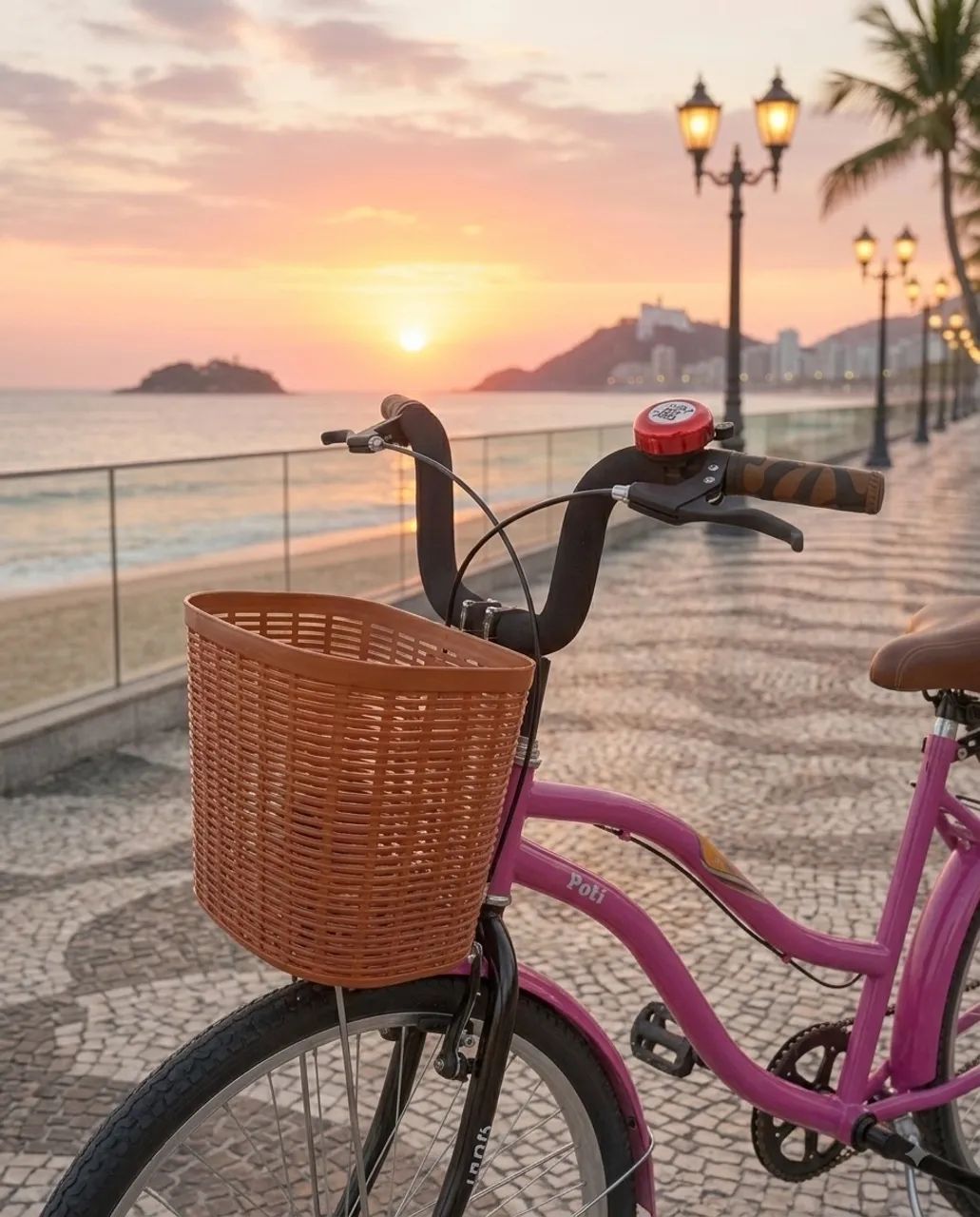 Bicicleta Aro 26 com cestinha - Foto 3