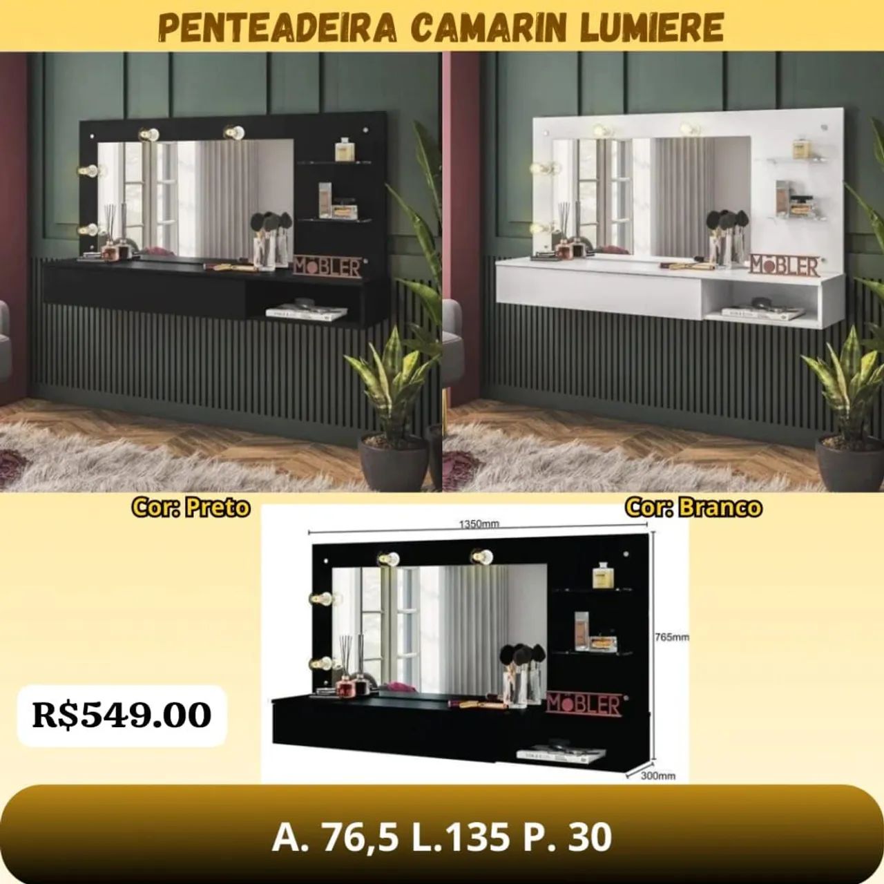 Penteadeiras A partir  - Foto 3