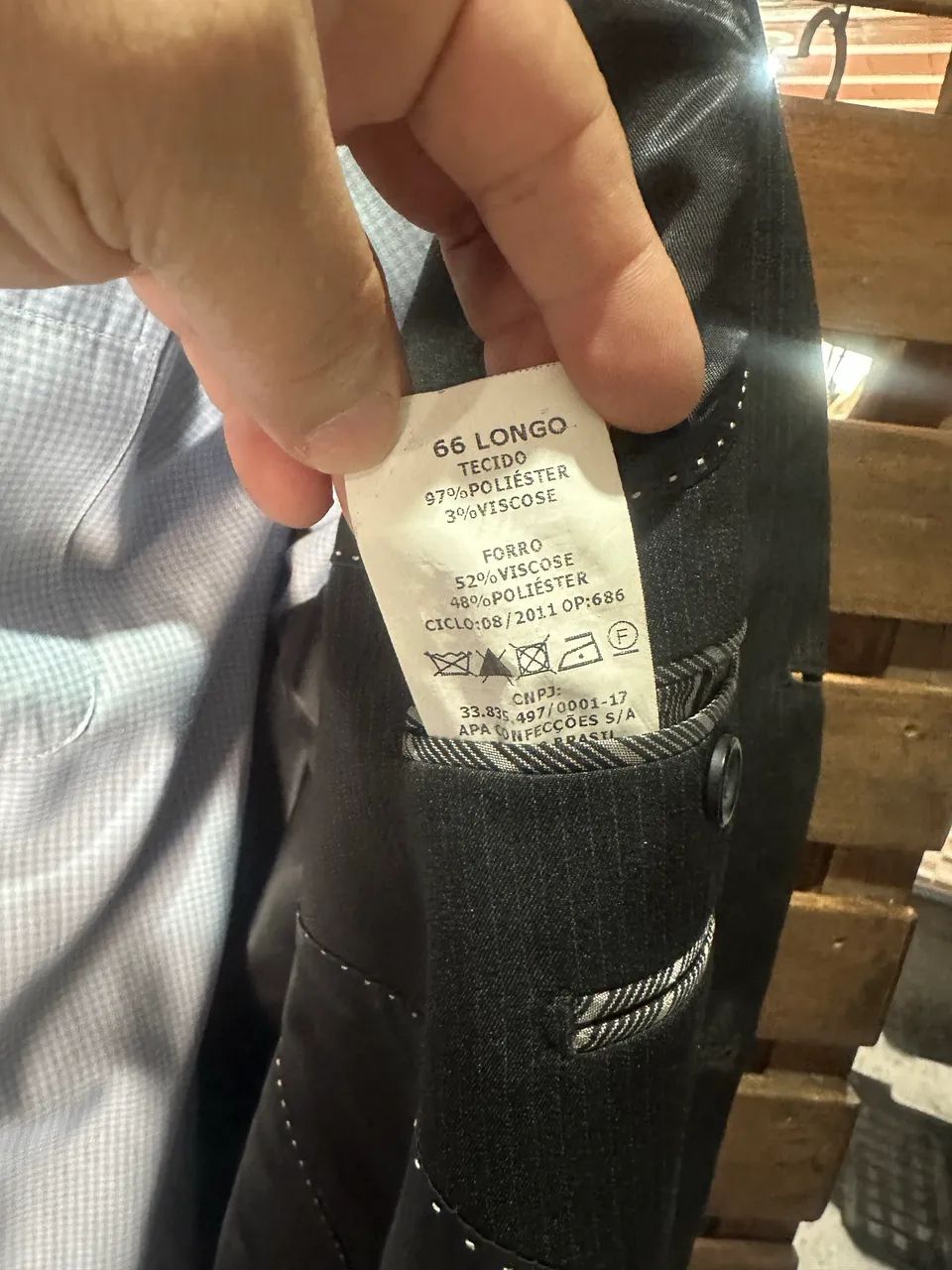 Blazer masculino plus size upa  - Foto 5
