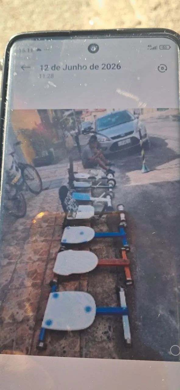 Carrinho de rolimã 