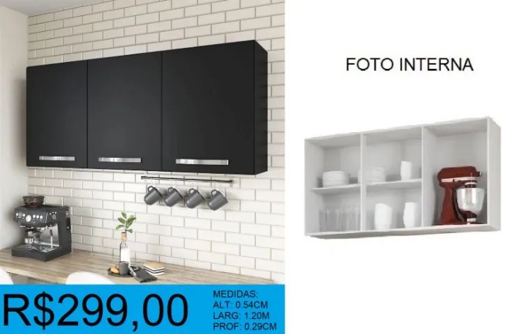 Aereo de 1.20 3 portas parcelamos sem juros  - Foto 3