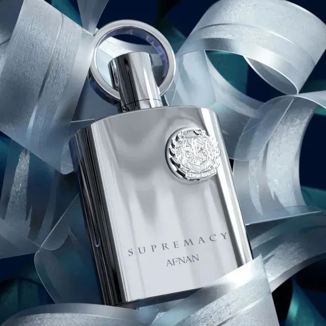 【新品未開封】AFNAN Supremacy Silver EDP 100ml Perfume Árabe Supremacy Silver Afnan 100 Ml EDP Masculino Original