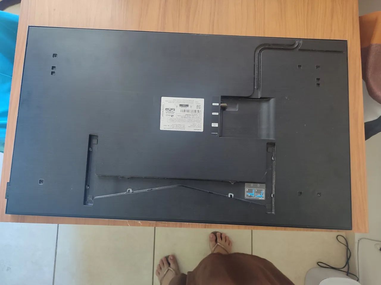 Vendo TV Samsung 32 polegadas - placa queimada - tela intacta  - Foto 3