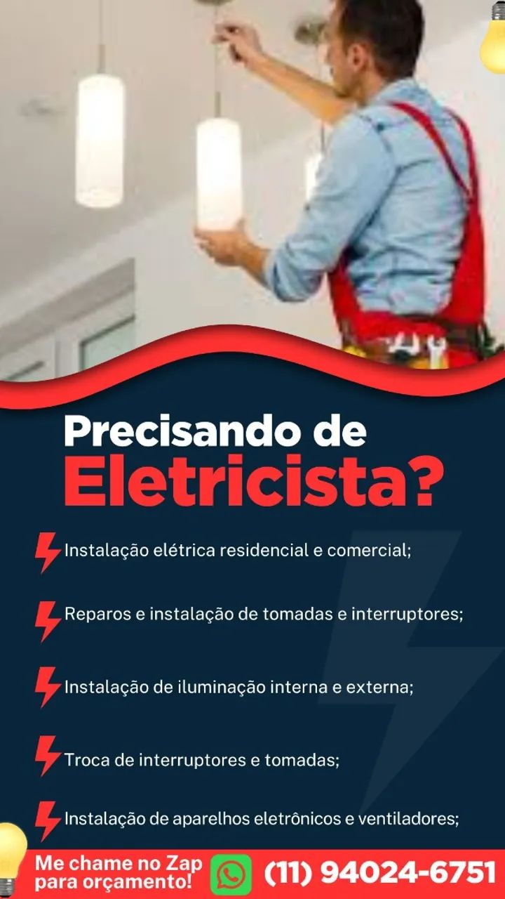 Eletricista 24 horas 