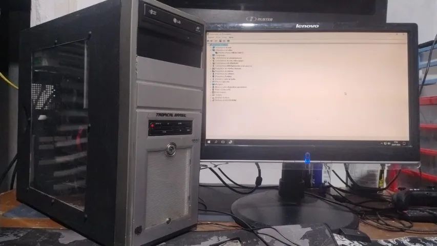 Computador Completo AMD Athlon dual core  + Placa vídeo Nvidia  + SSD 128GB + Windows 10