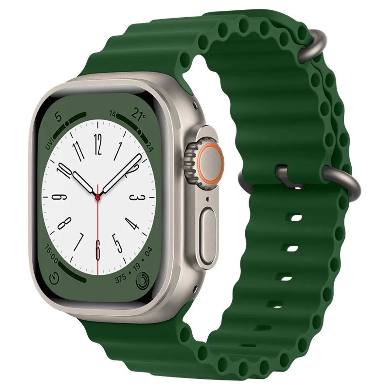 Kit com 3 pulseiras para smart Watch 42,44,45 e 49mm - Foto 3