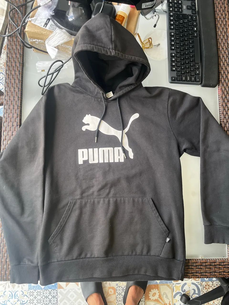 Moletom Puma Preto