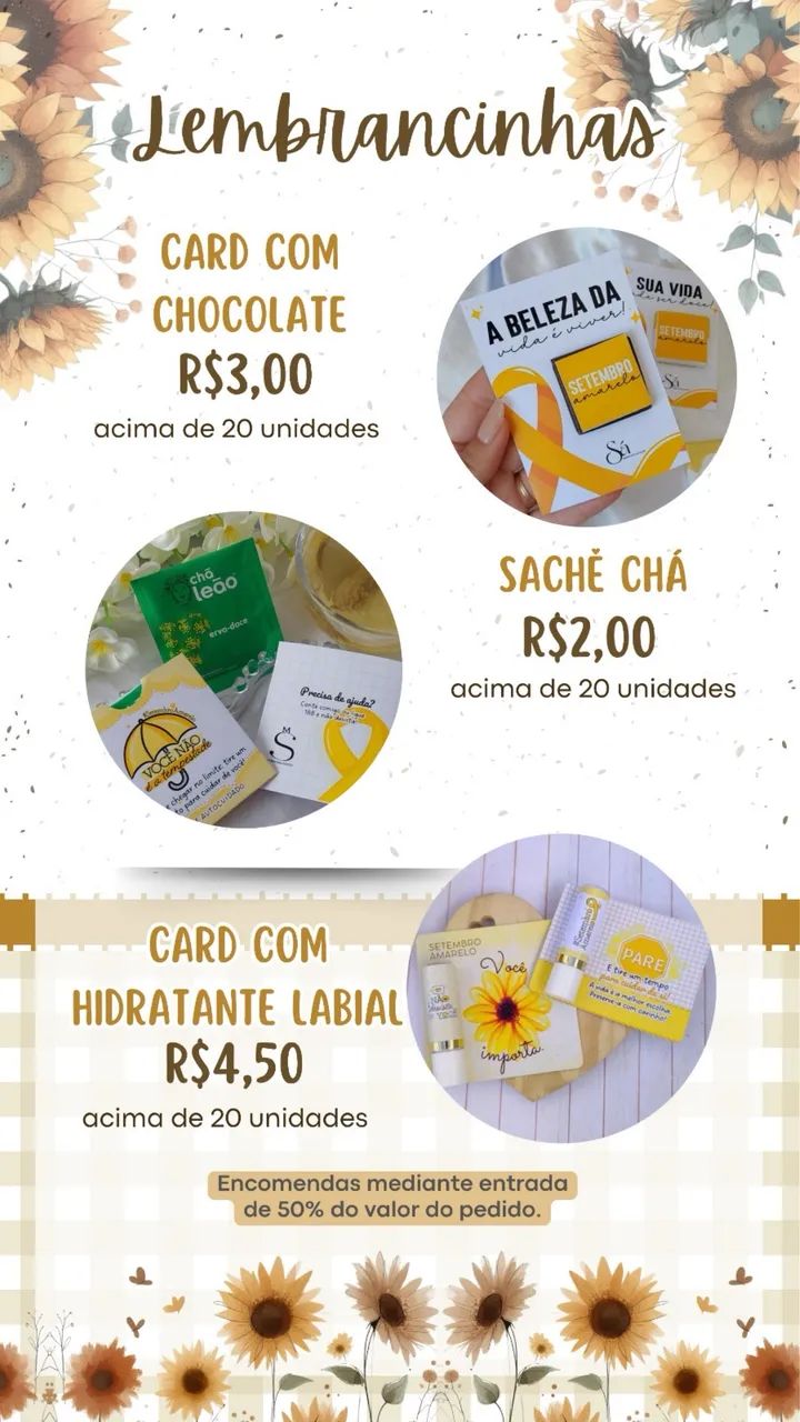 Brindes setembro amarelo - Foto 5