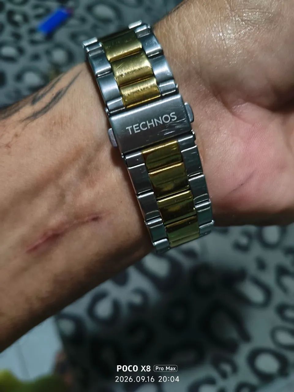 Vende-se relógio technos com documento e Caixa - Foto 4