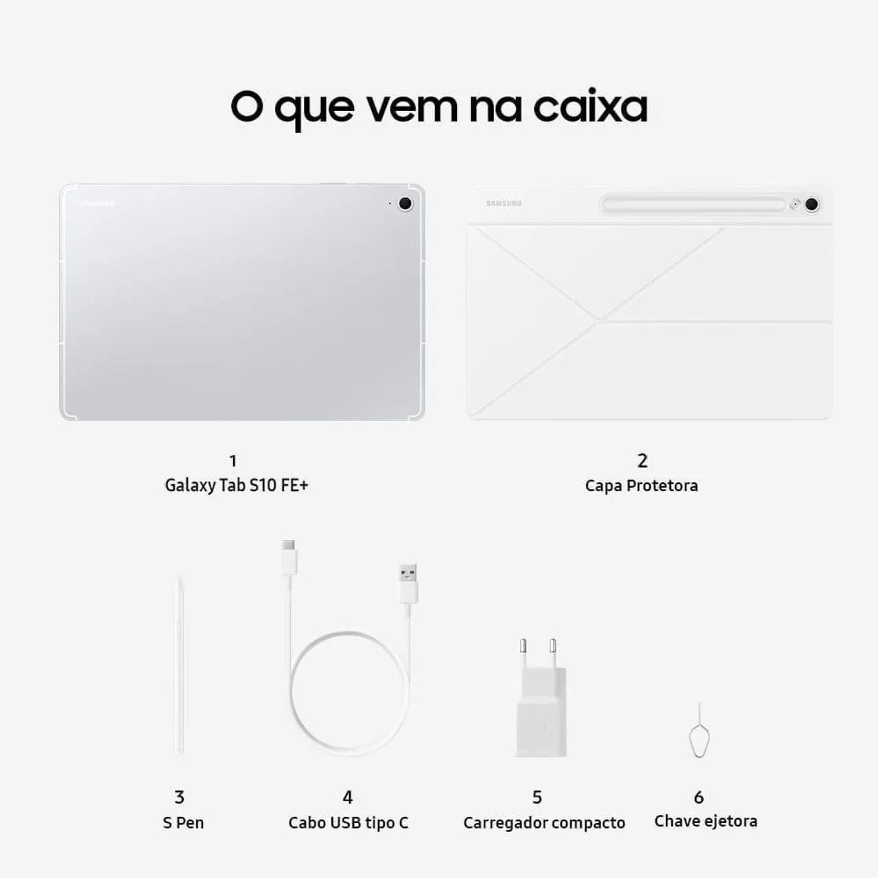 TABLET SAMSUNG S10FE PRATA - Foto 2