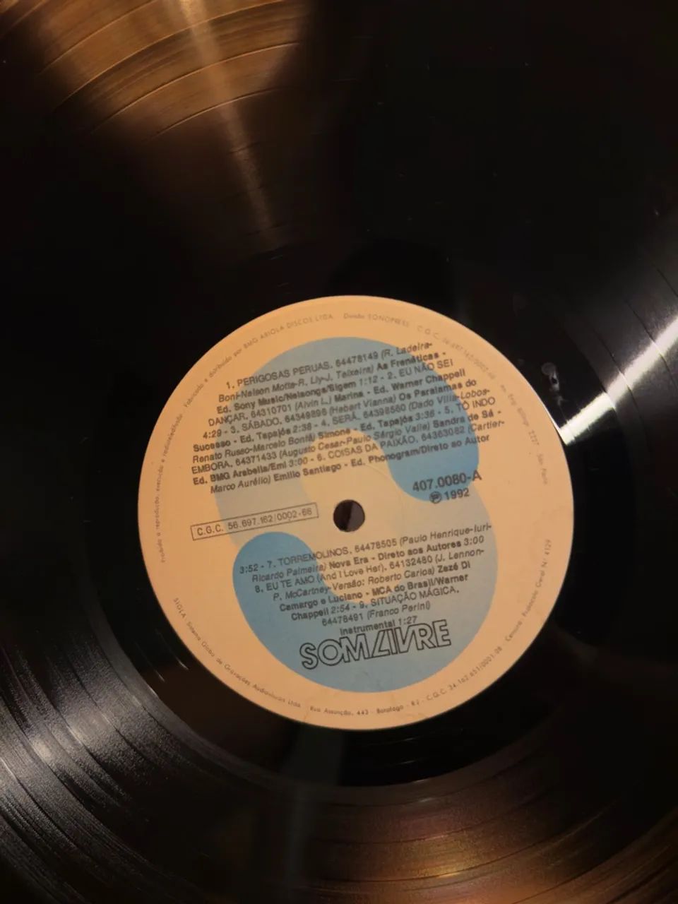 Vinil novela Perigosas Peruas nacional  - Foto 3