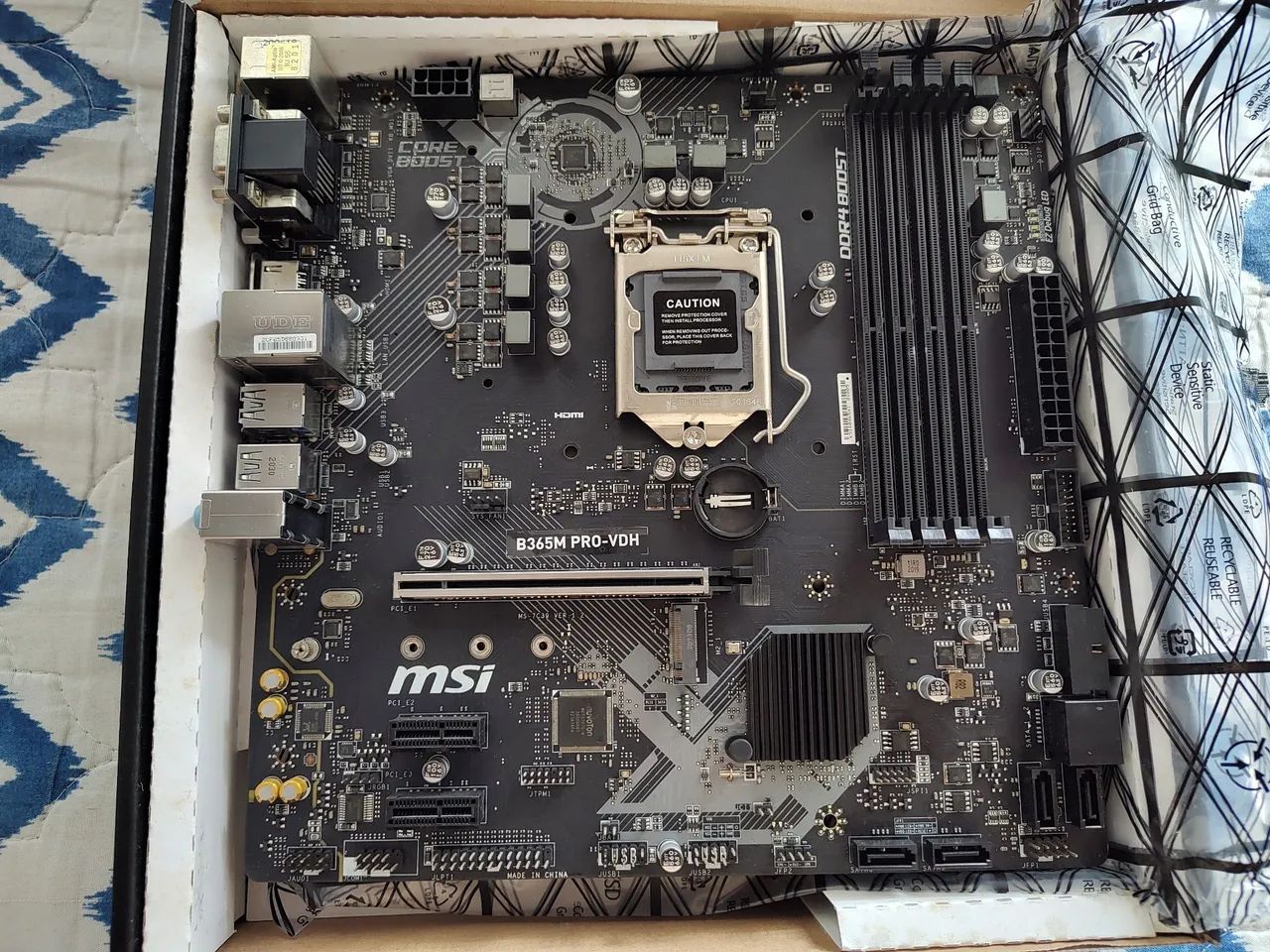 Placa mãe MSI B365M PRO-VDH - Foto 4