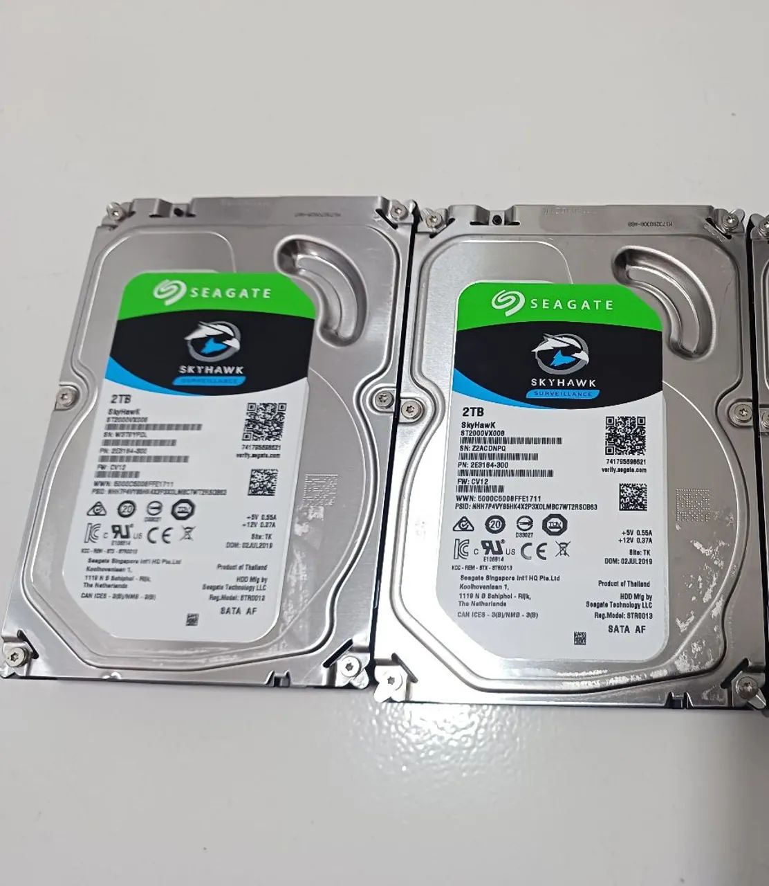 2 hds 2tb seagate skyhawk cftv dvr, NOVO! - Foto 5