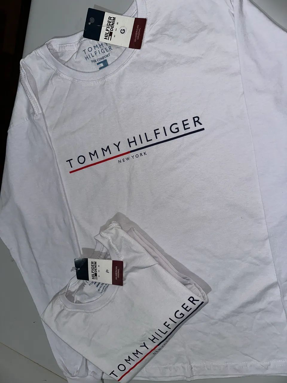 Manga Longa Tommy Hilfiger Branca - Foto 2